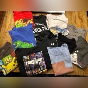 11 piece boys tops!